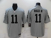 Nike Raiders 11 Henry Ruggs III Gray Inverted Legend Limited Jersey,baseball caps,new era cap wholesale,wholesale hats